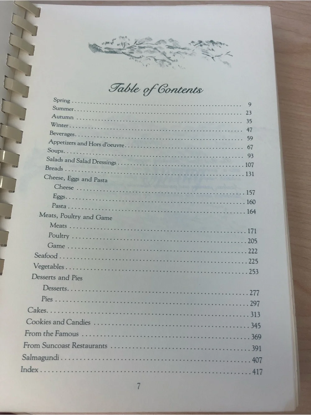 Suncoast Seasons Cookbook 1984 1st Print Vintage Florida Dunedin Recipes Spiral